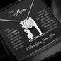 Gift for Mom "You Are Loved" Knot Necklace