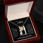Gift for Mom "You Are Loved" Knot Necklace