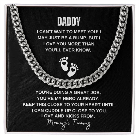 Father's Day - I May Just Be A Bump Cuban Link